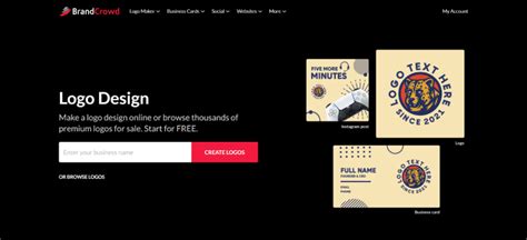 brandcrowd logo maker|Make Logos, Business Cards, Social Designs and More.